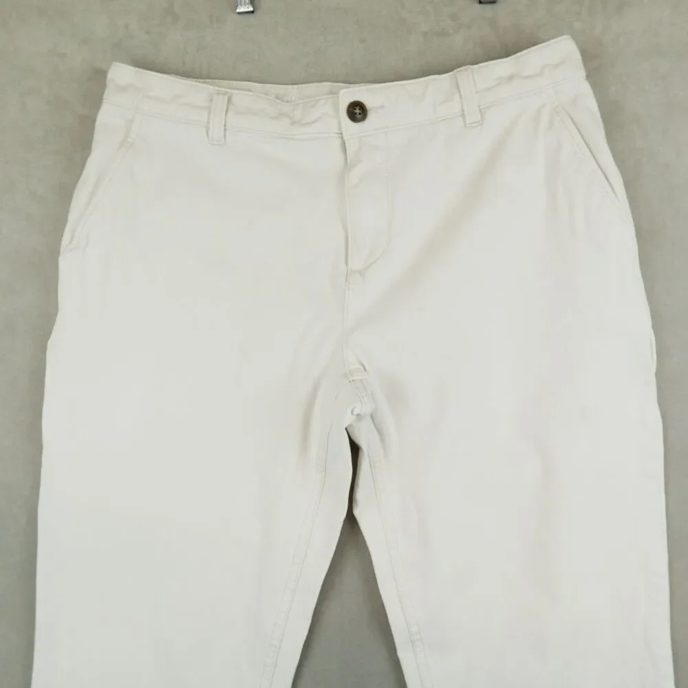 Mugsy Jeans North Shores Chino Khaki Pants Comfort Stretch Casual